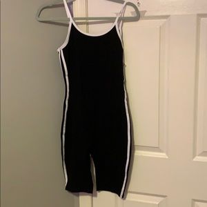 skin tight jumpsuit!